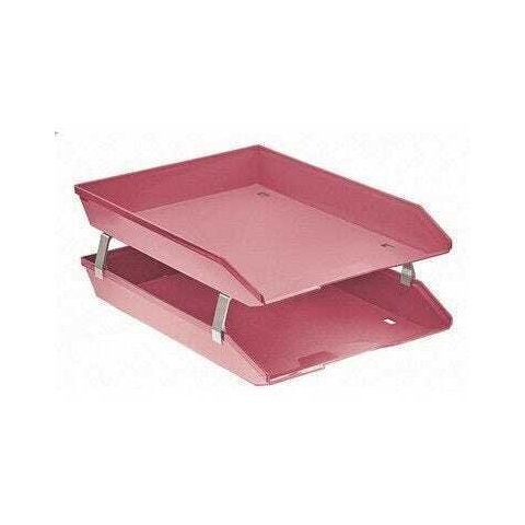 Caixa para correspondencia Acrimet 263 facility dupla frontal - Rosa