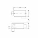 Ver imagem 2 de Condulete Fixo 3/4" Tipo "ll" - com Tampa / Rosca Bsp / com Pintura Eletrostática a Pó Tramontina