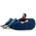 Ver imagem 7 de Puff Senso Poltrona Grande Ergonômico Luxo Malha Fria Poliamida Pérolas Eps 3mm Good Pufes