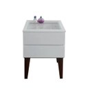 Ver imagem 3 de Mesa de Cabeceira Penteadeira Mesa Lateral de Apoio Off White Laca