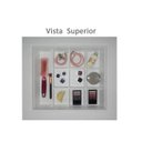 Ver imagem 2 de Mesa de Cabeceira Penteadeira Mesa Lateral de Apoio Off White Laca