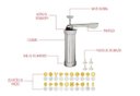 Ver imagem 2 de Maquina Manual para Biscoito Brinox Verona 4 Bicos 20 Moldes Inox