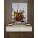 Ver imagem 5 de Aparador Penteadeira Console Suspenso Off White Laca