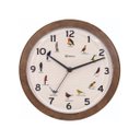 Ver imagem 1 de Relógio Parede Herweg 6658 Canto Pássaros Brasileiros