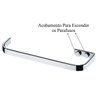 Kit Gancho + Toalheiro 22 cm + Porta Shampoo Cantoneira Aço - 7