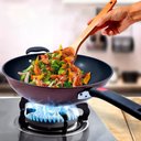 Ver imagem 3 de Panela Tacho Wok Frigideira Antiaderente Granchef Vermelha