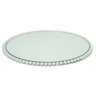 Sousplat Redondo MDF Espelhado com Pérolas Decoração Festa - 4