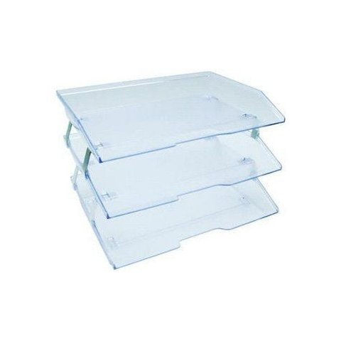 Caixa para correspondencia Acrimet 255 tripla faciliti lateral - Cristal