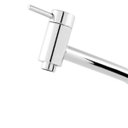 Ver imagem 3 de Torneira Para Pia de Banheiro Slim Link 3030 Bica Alta Cromada 1/4 Volta Oliveira