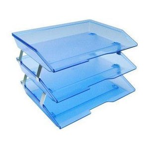 Caixa para correspondencia Acrimet 255 tripla faciliti lateral - Azul clear