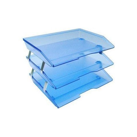 Caixa para correspondencia Acrimet 255 tripla faciliti lateral - Azul clear
