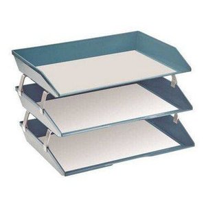 Caixa para correspondencia Acrimet 255 tripla faciliti lateral - Azul