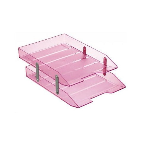 Caixa para correspondencia Acrimet 243 dupla articulada - Rosa Clear