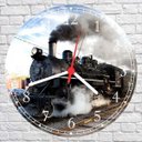 Ver imagem 4 de Relógio De Parede Trem Locomotiva Quartz Silencioso Decorações