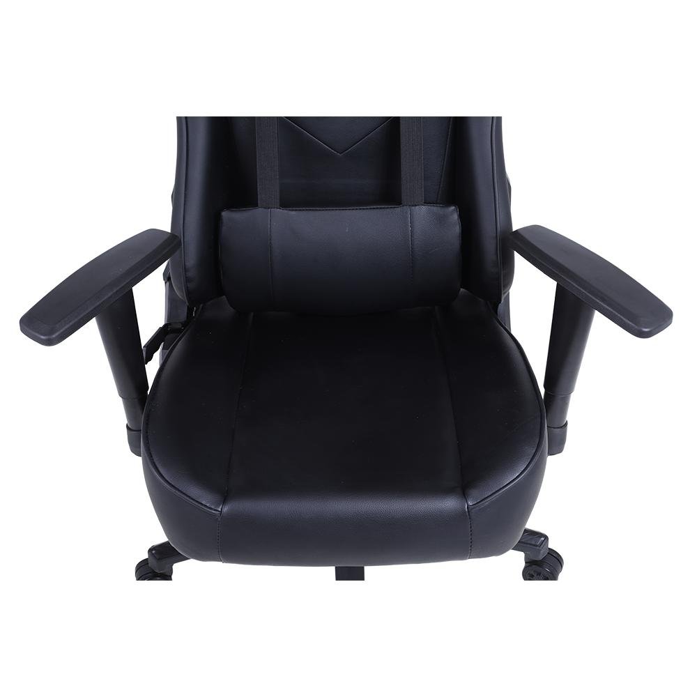 Cadeira Gamer Fox Racer Pro Com Almofadas Reclinável Descanso de Braço Ajustável Preto - 8