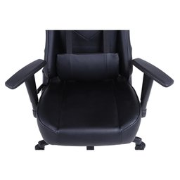 Cadeira Gamer Fox Racer Pro Com Almofadas Reclinável Descanso de Braço Ajustável Preto - 8 Cadeira Gamer Fox Racer Pro Com Almofadas Reclinável Descanso de Braço Ajustável Preto - 8