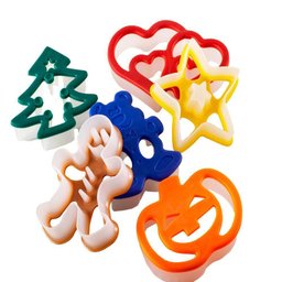 Jogo de Moldes Biscoito Doce 6 Peças Natal 3d Silikomart - 4