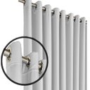 Ver imagem 5 de cortina blackout de ilhois quarto 6,00 x 2,60 Napoli branco