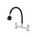 Ver imagem 1 de Torneira Misturador Gourmet Flexível Preto Cozinha Mesa 1/4v