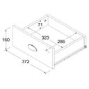 Ver imagem 6 de Aparador Carrinho Multiuso com 1 Gaveta 44cm Ditália