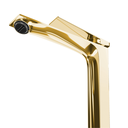 Ver imagem 3 de Torneira de Banheiro Atenas Dourada Alta Quente e Frio Goldenx