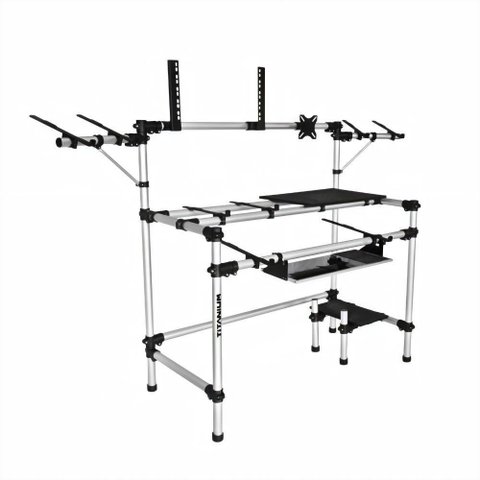 Rack P/ Studio Rs120 C/ Suportes Modulares P/ Monitores