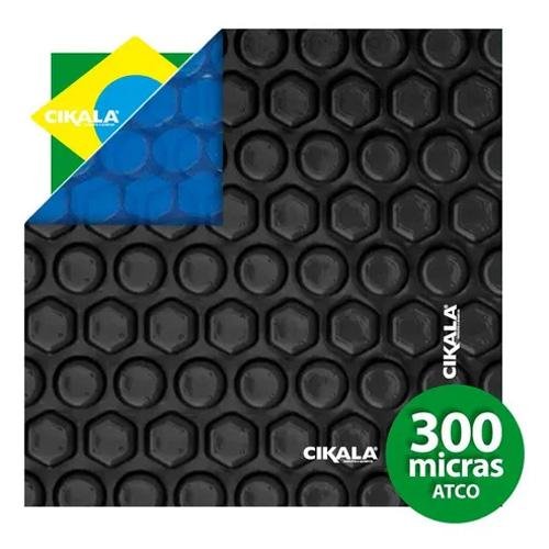 Capa Térmica Para Piscina Aquecida 5x5 Metros 300 Micras Original Atco Advanced Blackout - 1