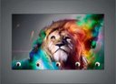 Ver imagem 2 de Porta Chaves Leão Animais Cozinha Salas Decorações Chaveiros Organizador