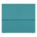 Ver imagem 1 de Cabeceira Cama Box Orgânica Queen 160cm Luna Suede C/frame Azul Celeste