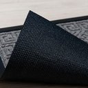 Ver imagem 3 de Tapete Antiderrapante Porta 45x75cm Lima Des.001 - Niazitex Cinza