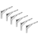 Ver imagem 1 de Kit 03 Pares Suporte para Mesa Dobrável Retrátil 30 Cm H02 Mão Francesa Branco - Lyam