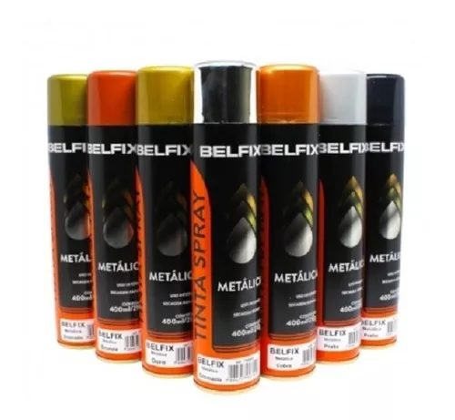 TINTA SPRAY BELFIX AMARELO 400ML/240G