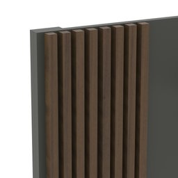 Rack com Painel Ripado para Tv até 70 Polegadas 2 Gavetas Grécia 180cm - 9