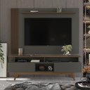 Ver imagem 5 de Rack com Painel Ripado para Tv até 70 Polegadas 2 Gavetas Grécia 180cm