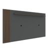 Rack com Painel Ripado para Tv até 70 Polegadas 2 Gavetas Grécia 180cm - 10
