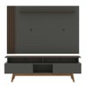 Rack com Painel Ripado para Tv até 70 Polegadas 2 Gavetas Grécia 180cm - 6