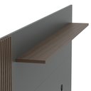 Ver mais imagens de Rack com Painel Ripado para Tv até 70 Polegadas 2 Gavetas Grécia 180cm