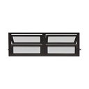 Ver imagem 1 de Vitro Basculante 2 Seções Preto 40x120 Linha 25 Jade