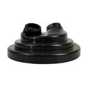 Ver imagem 3 de Kit Utron 12 Plafon Duplo Simples 17cm X 7cm P/ 2 Lâmpadas - Preto