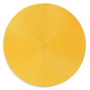 Ver imagem 2 de Jogo americano redondo 8 unidades - Amarelo nascer do Sol