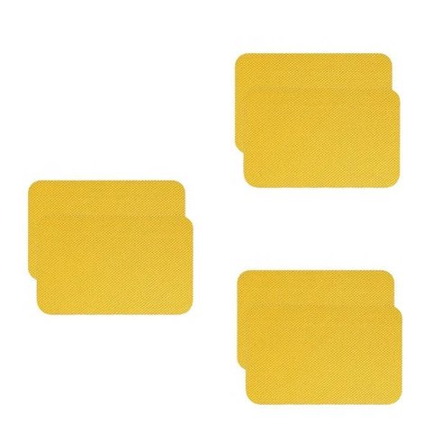 Jogo americano antiderrapante - todos dias - AMARELO 6 peças