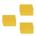 Ver imagem 1 de Jogo americano antiderrapante - todos dias - AMARELO 6 peças