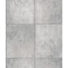Papel de Parede Textura Bloco Concreto Cimento Cinza Claro - 4
