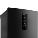 Ver imagem 4 de Geladeira Panasonic Bb64 Black Inox Look Inverse Frost Free 460l Inverter A+++ Nr-bb64pv1b 110v
