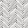 Papel de Parede Geométrico Pedras Chevron Espinha de Peixe - 4