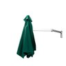 Ombrelone de Parede Verde - 3,00m de Diâmetro - em Alumínio - Guarda-sol - Persianet - 4