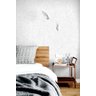 Papel de Parede Importado Textura Off White Cinza Glitter - 5