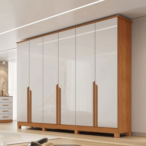 Guarda-roupa Bianca 6 Portas 100% Mdf | Bianchi Moveis