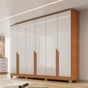 Ver imagem 1 de Guarda-roupa Bianca 6 Portas 100% Mdf | Bianchi Moveis