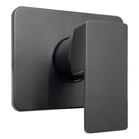 Acabamento P/ Registro Monocomando Quadrado Base Deca Preto